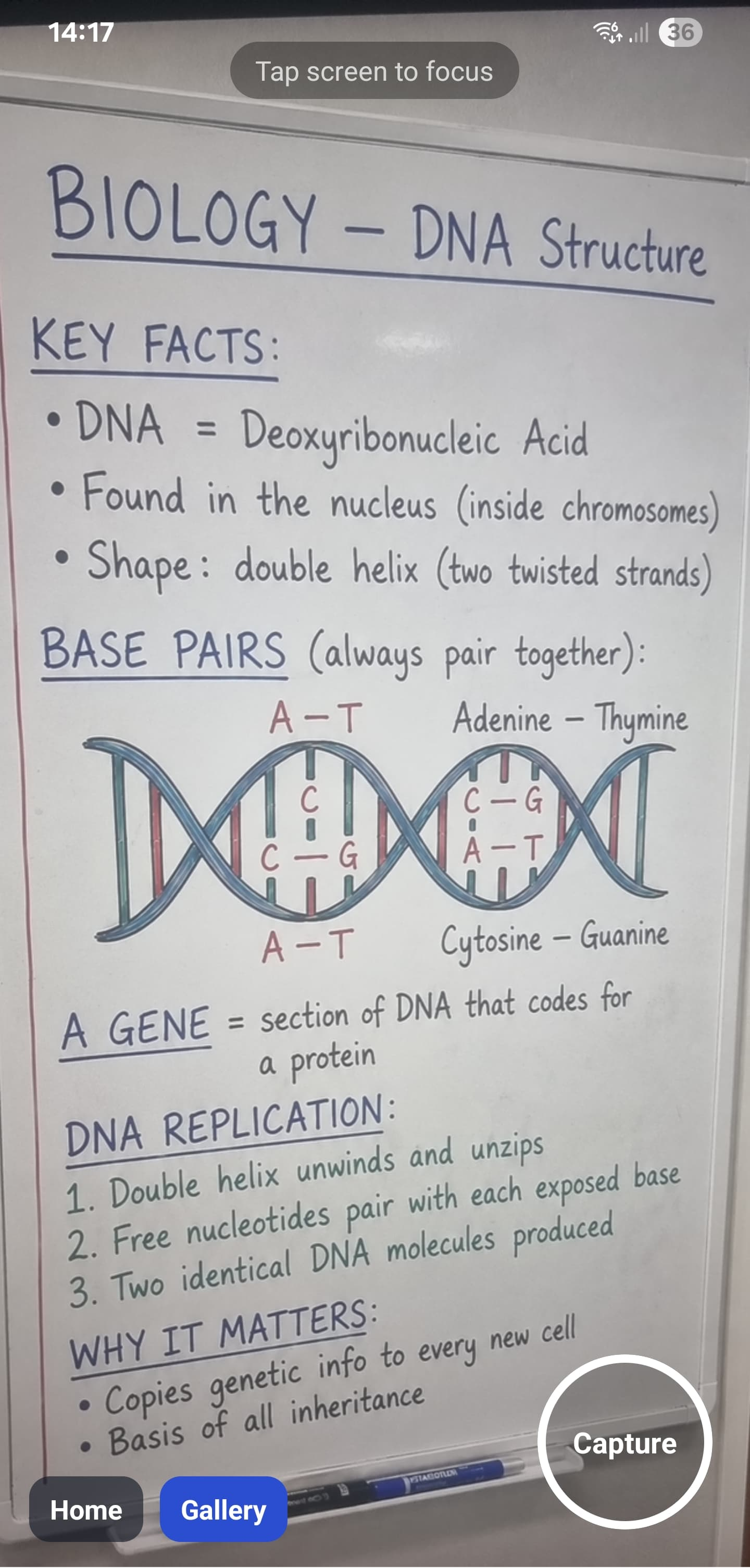 Snap your notes