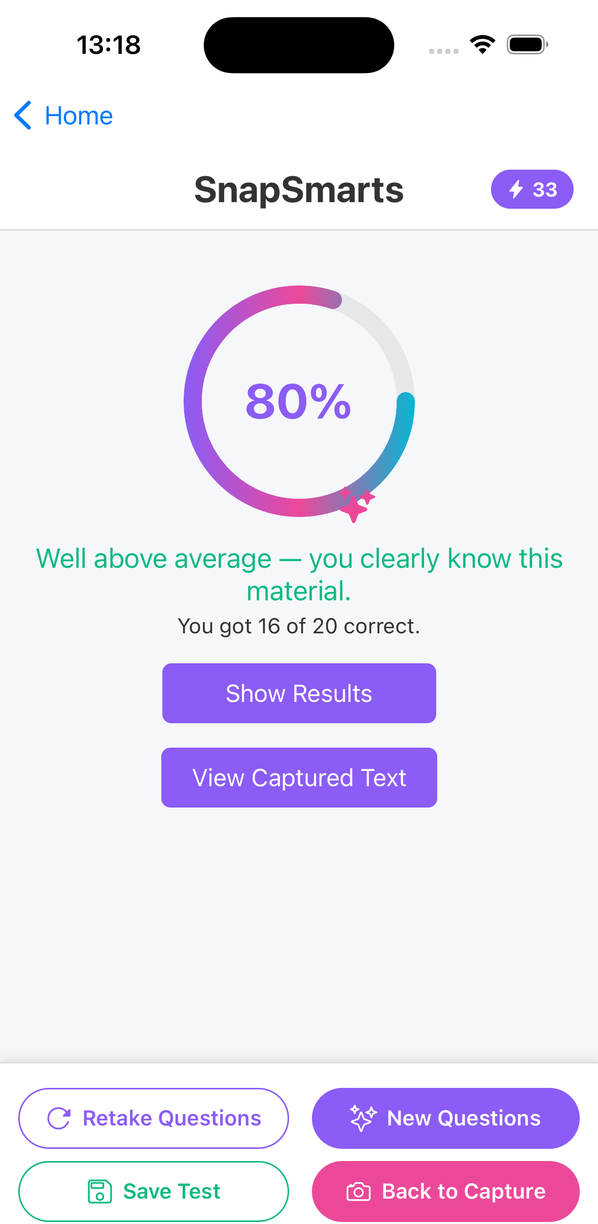 Track your progress